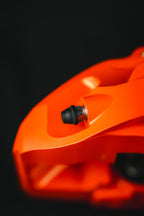 Close-up of Neotech EVO 6P brake caliper details